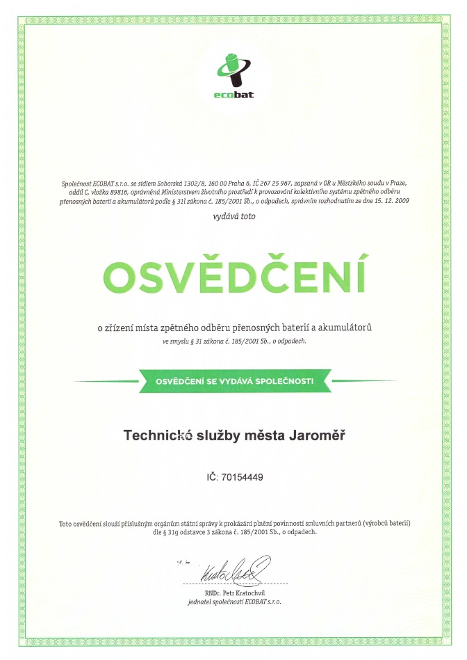 Osvedceni Ecobat